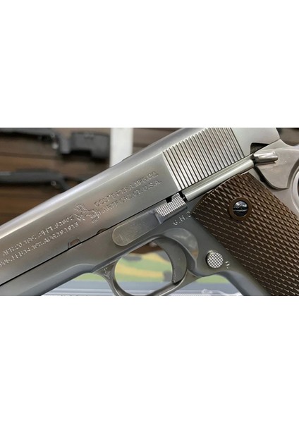 s Colt Lısanslı 1911A1 Gbb Aırsoft Tabanca - Gümüş Renk fırsatları