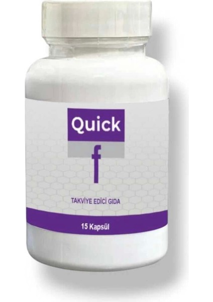 Quick F 15'li Destekleyici Ürün