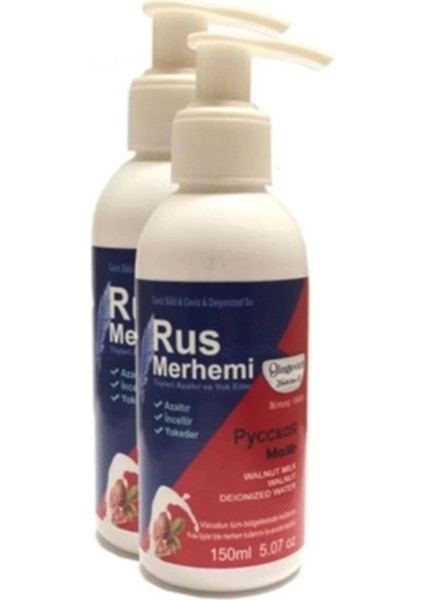 Olegovich Medicine Rus Merhemi Tüy Dökücü Azaltıcı Krem Merhem 150 ml 2 Adet