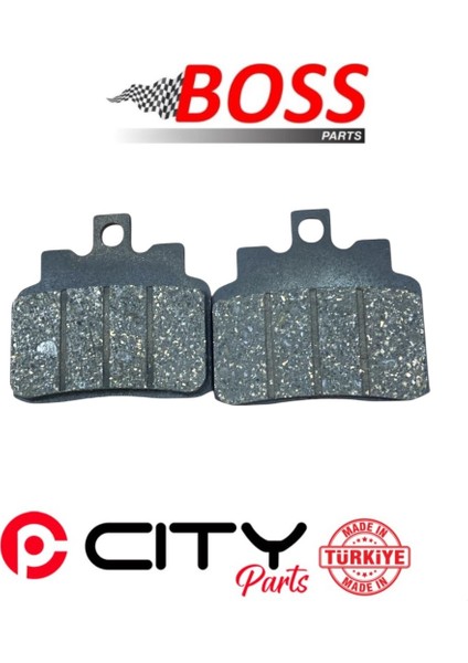Regal Raptor Pilder 125 2023-2024 Ön Fren Balatası Boss Sinterli CT1118