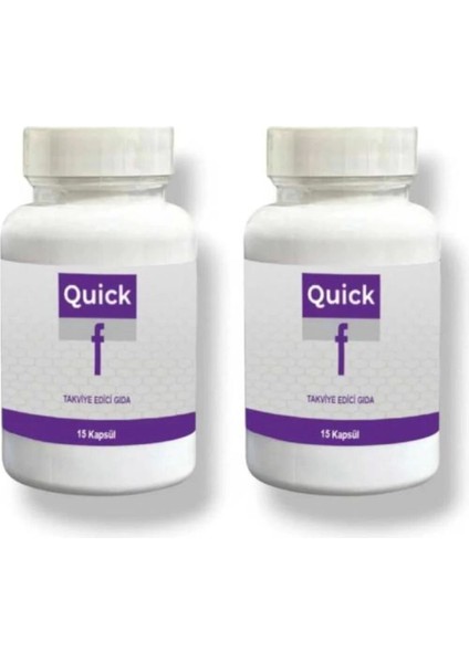 Quick F 15 Destekleyici Ürün x 2 Adet