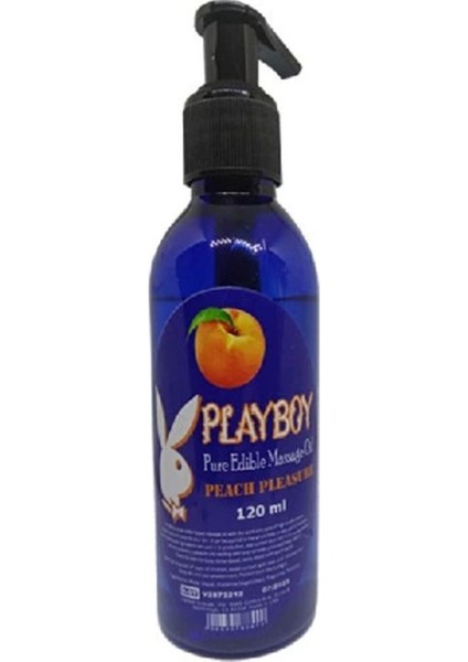 Süper Playboy Şeftali Aromalı 120ML Masaj Yağı