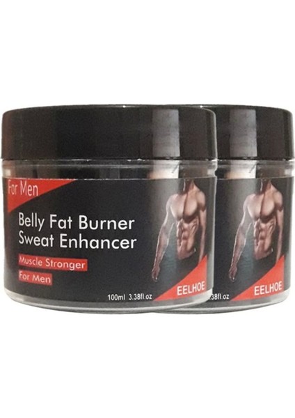Süper Eelhoe 2li Adet Belly Fatburner Sweat Enhancer Erkeklere Özel Vücut Şekillendirici 100 ml