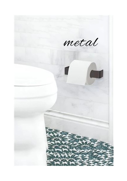 Bfs Tuvalet Kağıdı Tutucu Metal Delmeden Yapışkanlı