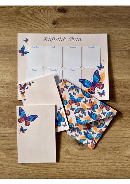 Planlayıcı Set Desenli 50 Yp. + Zarf fiyatları