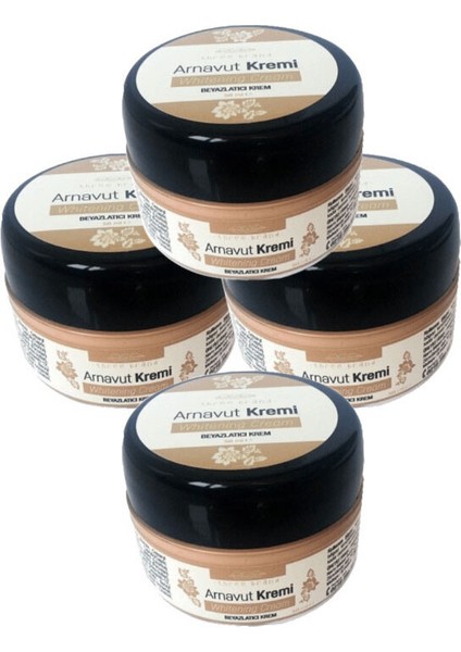 Süper Three Brand Cildin Beyazlaması Arnavut Kremi 50 ml x 4 Adet