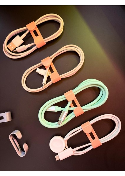 Pratik Kablo Sarma / Toplama Klipsi (PLA 3D Baskı) modelleri