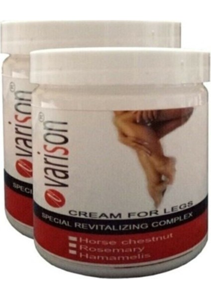 Kremi 200ML / Varison Varicose Veins Cream 200ML x 2 Adet
