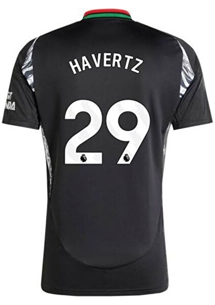 A.r.s.e.n.a.l 2024/25 Yeni Sezon Kai Havertz Deplasman Forması (Black) modelleri