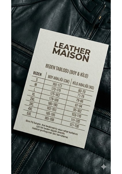 Erkek Hakiki Deri Içi Kürklü Mont – Kürklü Yaka, Fermuarlı fırsatları