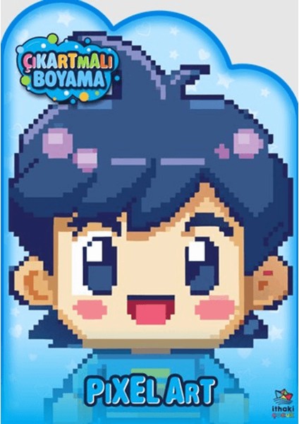 Pixel Art Zamanı – Çıkartmalı Boyama Kitabı