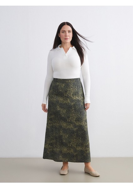 Yeni Sezon Beli Lastikli A Kesim Etek