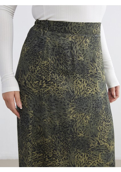 Yeni Sezon Beli Lastikli A Kesim Etek modelleri