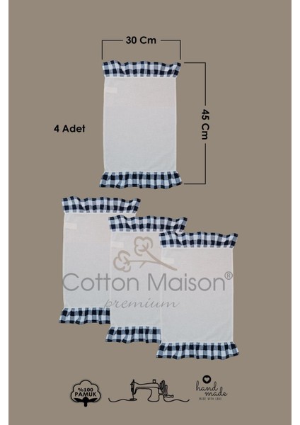 Amerikan Servisi Fırfırlı Retro 4 Lü fiyatları