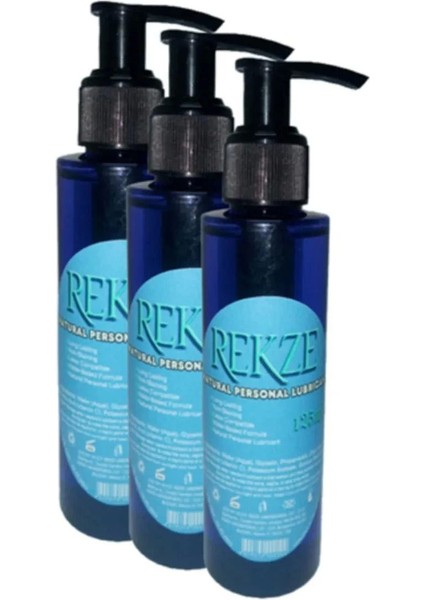 Rekze Kayganlaştırıcı Jel 125 ml x 3 Adet