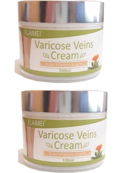 Süper Spider Varicose Veins Var.is Diz Bacak Ayak Bakım Kremi 2 Adet x 100 ml