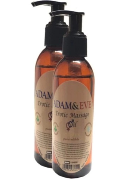Adam & Eve Aromaterapi Vanilya Aromalı Masaj Yağı Pure Edible Vanilla Flavor Massageoil 125ML 2AD