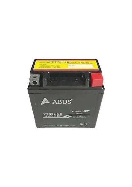 Abuş YTX5L-BS Dik Spontini Aküsü