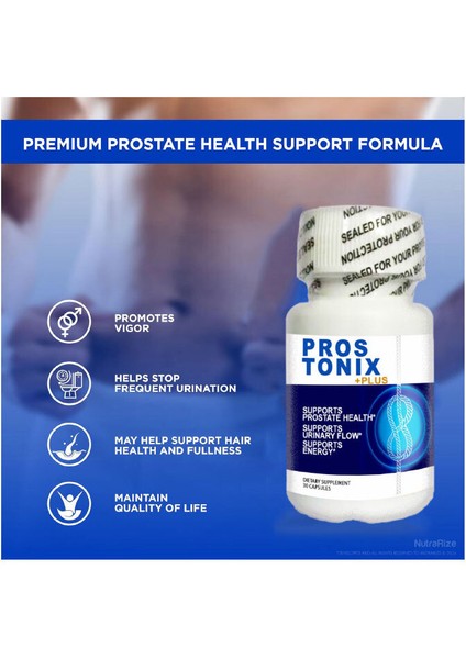 Prostonix+Plus Yaşam Enerjinizin Yeni Ritmi Erkeklere Özel Destekleyici 30'lu x 2 Adet modelleri