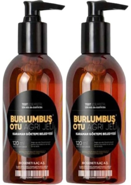 Süper Burlumbuş Otu Doğal Jeli 120ML / Burlumboosh Gel 120ML x 2 Adet