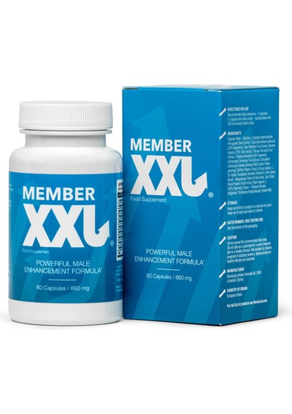 Member Xx Large Özel Bölge Geliştirici 60 Lı Destekleyici Ürün