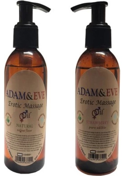 Hintohu Rekze Erkeklere Kadınlara Özel Sade Çilek Aromalı Masaj Yağı Massage Oil 125ML