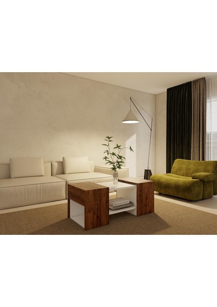 Lupo Orta Sehpa Amalfi Beyaz Renk fiyatları