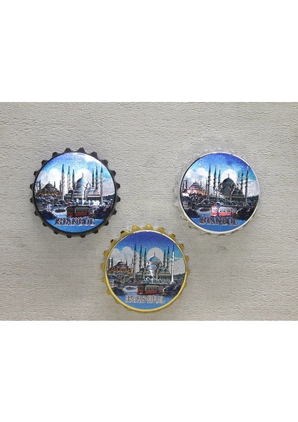 Istanbul Temalı Metal Magnet ALK4339