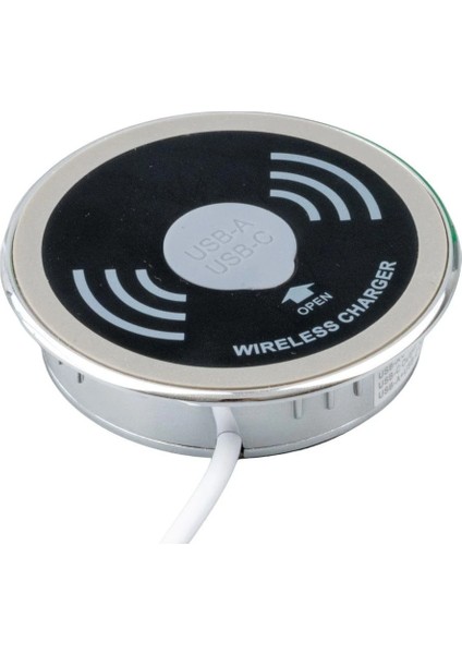 Ne Aldın 15W Masaüstü Gömülü USB Kablosuz Şarj Cihazı modelleri