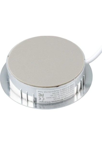 Ne Aldın 15W Masaüstü Gömülü USB Kablosuz Şarj Cihazı fırsatları