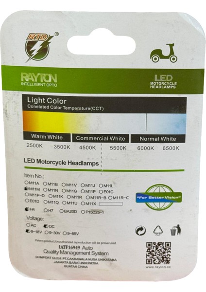 H4 LED Rayton Motorlu fiyatları