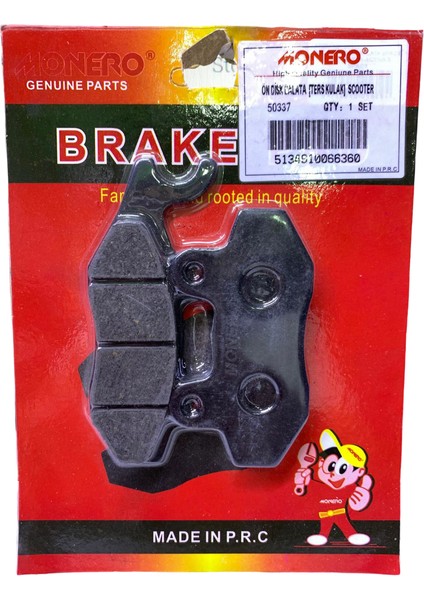 Ön Disk Balata (Ters Balata)Scooter