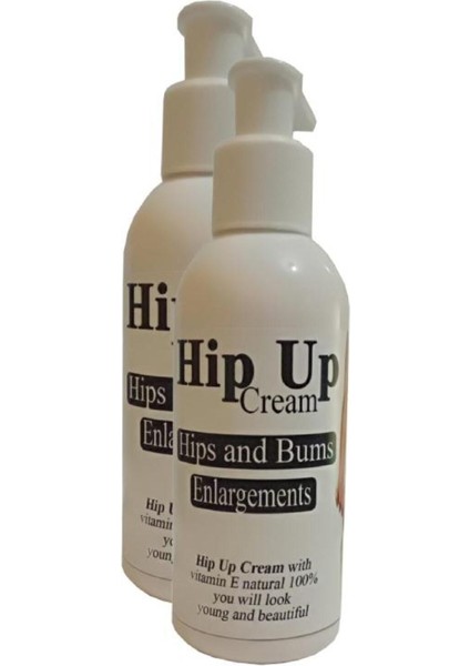 Hip Up Enlargement Kalca Toparlayıcı Sıkılaştırıcı Bakım Kremi 120 ml 2 Adet
