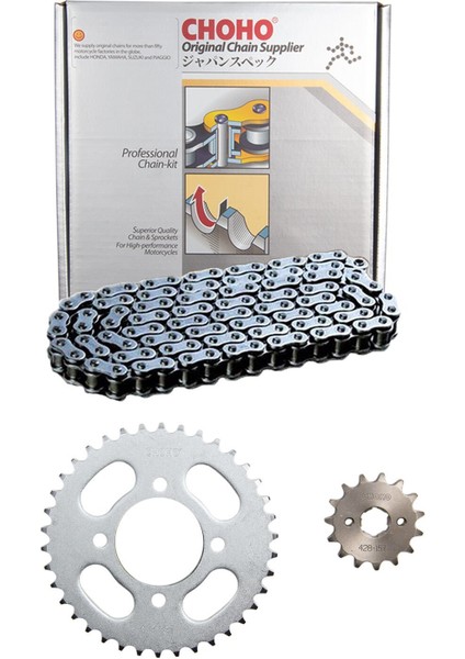Choho Zincir Dişli Set Mh 125 Drift O-Ringsiz 15T/38T 204-705