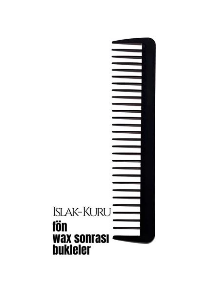 Bfs Bukleli Saç Fön Wax Sonrası Tarak Karbon Nano Absolute Professional