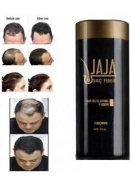 Saç Dolgunlaştırıcı Topik Toz - Dark Brown ve Black 50 gr modelleri