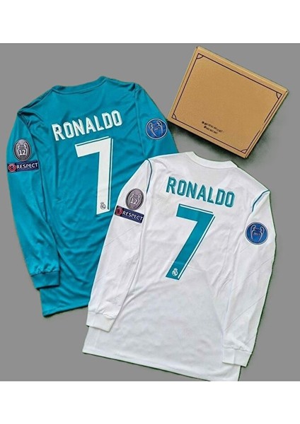 Cristiano Ronaldo 2018 Kiev Final Maçı R,e,a,l, M,a,d,r,i,d, Ikili Yetişkin Kombin FORMASI7547433566