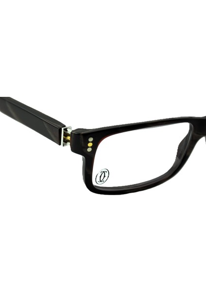 Cartıer Burgundy Hand Made T8101084 Bordo Unısex Gözlük