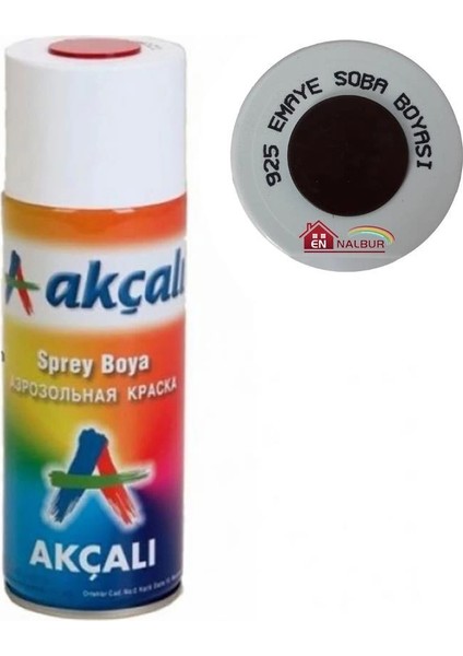 Akçalı Sprey Boya 400 ml 925 Emaye Soba Boyası