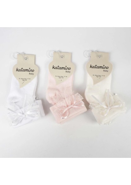 Bfs Katamino Anahid Aks Kız Bebek Soket Çorap K46310 Asorti