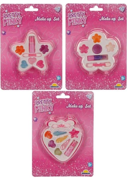 Bfs 2594 Sun-Makyaj Seti Sürülebilir - Yıldız/çiçek/kalp Şekilli fırsatları