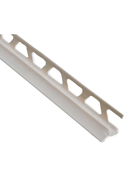 Iç Köşe Plastik Profil 10 mm 2,70 Beyaz (10 Adet)