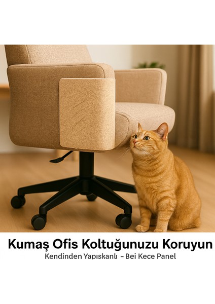 Keçe Kedi Koltuk Kanepe Tırmalama Koruyucu 20X50CM – Yapışkanlı Mobilya Köşe Koruma Halısı fiyatları