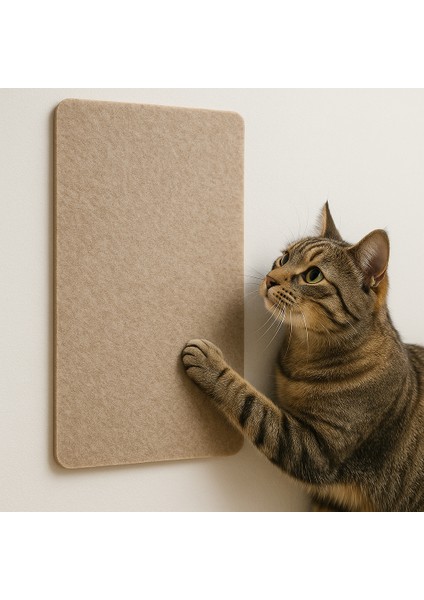 Keçe Kedi Koltuk Kanepe Tırmalama Koruyucu 20X50CM – Yapışkanlı Mobilya Köşe Koruma Halısı modelleri