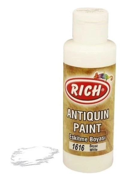 Rich 1616 Beyaz 120 ml Eskitme Ahşap Boyası modelleri