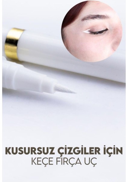 luxury Beyaz Kalem Eyeliner 1 Adet modelleri