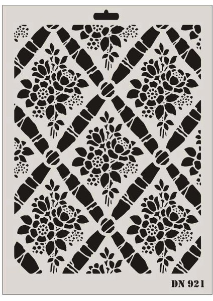 Rich Dantel Seri DN-921 Stencil 35X25 cm