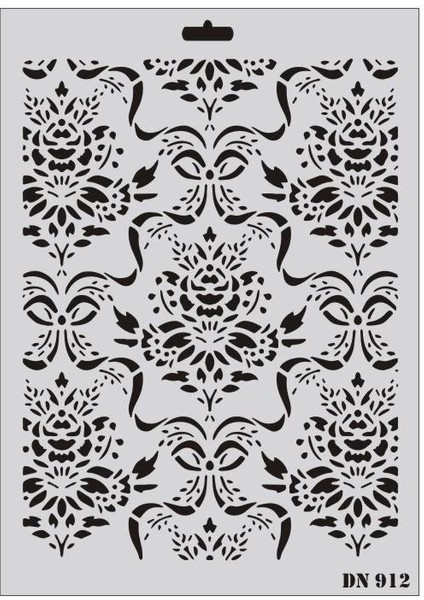 Rich Dantel Seri DN-912 Stencil 35X25 cm