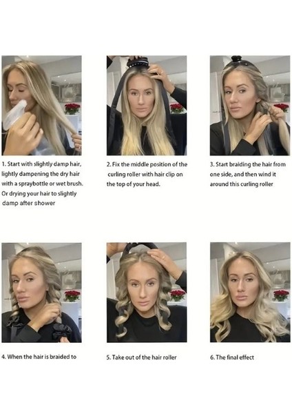 Kadife Saç Kıvırıcı, Noel Saç Stil Aracı|şık Aksesuar|kadife Yapımı modelleri