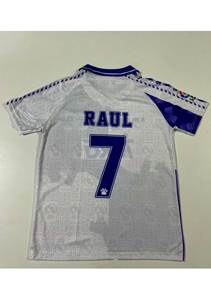 Raul R.e.a.l. M.a.d.r.i.d. 1996-97 Sezon Yakalı Kısa Kollu Yetişkin Forma